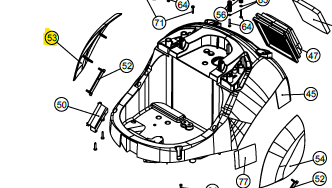E053 / Verschlussklappe / L / J19326 (J19326) (39873)