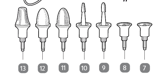 Aufsätze / 7erSet (1022026) (31835)