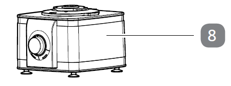 8. Sockel/Motor