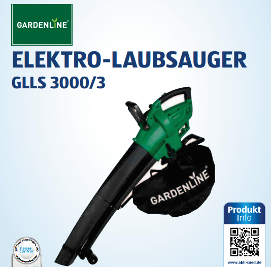 Auffangsack für Elektro-Laubsauger GLLS 3000/3