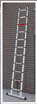 09/Sechskantschraube/Fuß zur Teleskopleiter/PBT-TL012