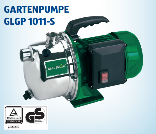 Wassereinfüllschraube für Gartenpumpe GLGP1011-S